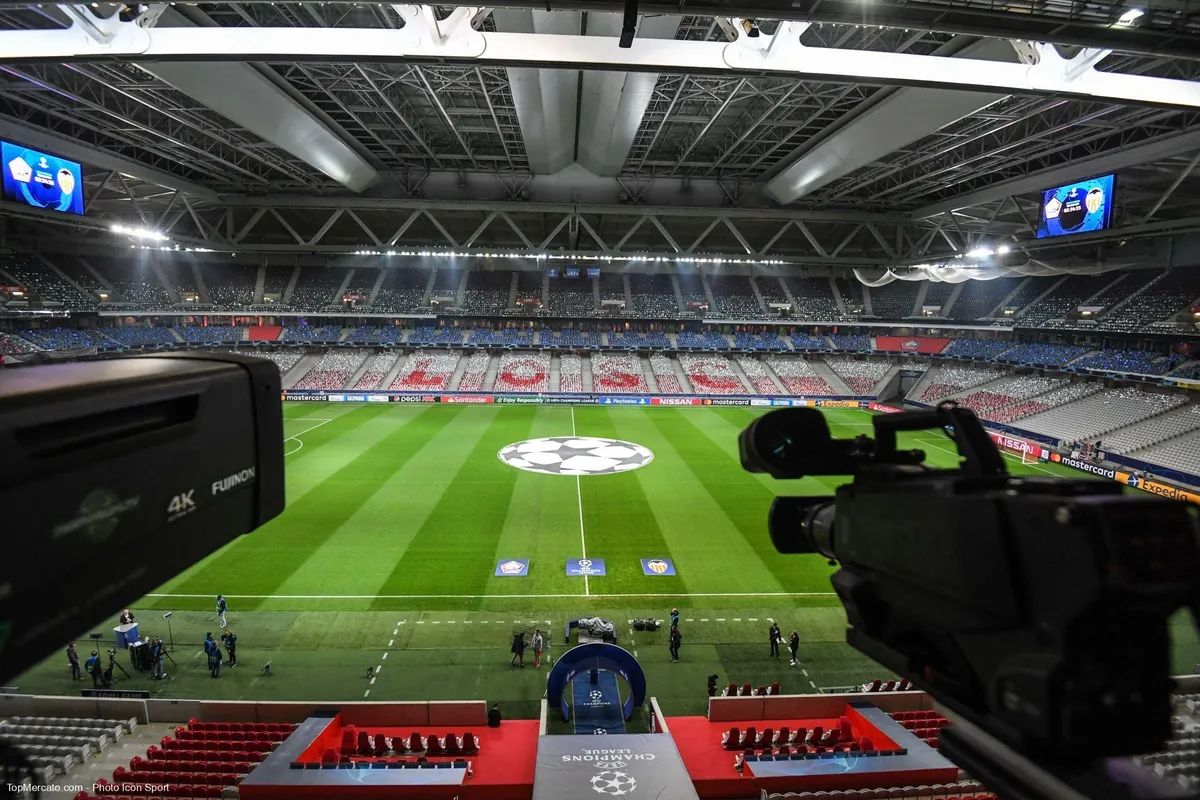 Stade Pierre Mauroy, LOSC, Télévision