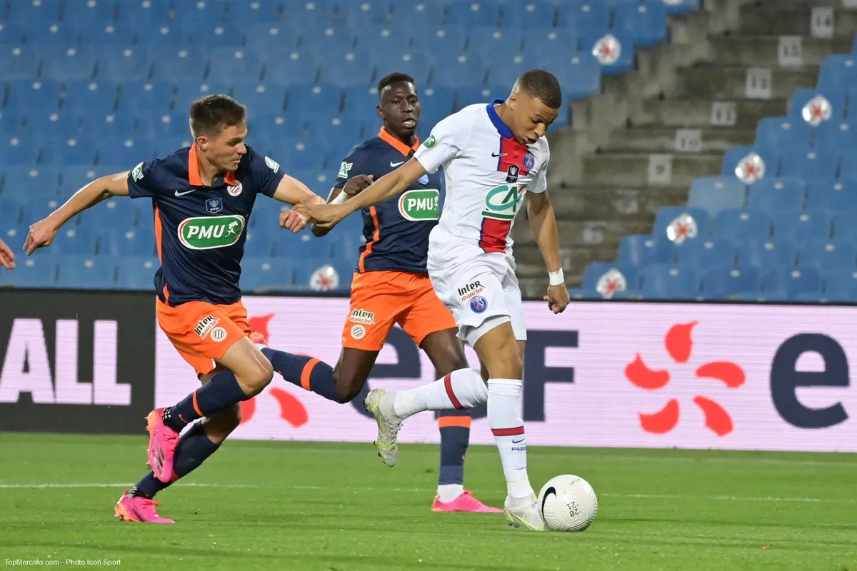 Kylian Mbappé, MHSC-Paris
