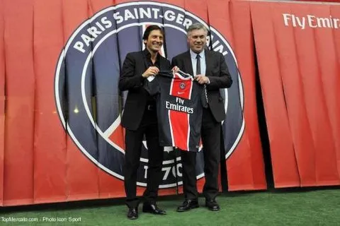 PSG : Ancelotti 5e salaire le plus élevé au monde !