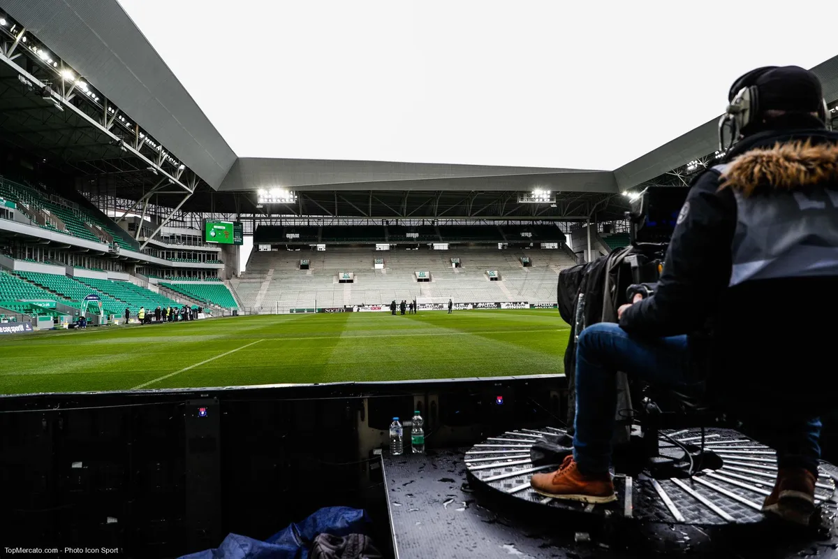 Stade Geoffroy-Guichard, ASSE, télévision
