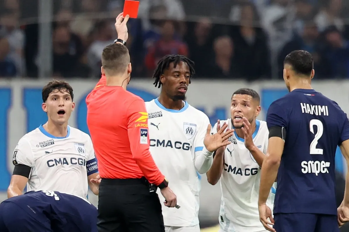 OM-PSG : “C’est bien rouge ?”, révélation de la VAR sur l’expulsion d’Harit