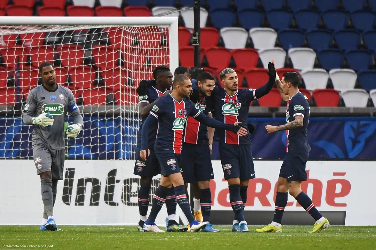 PSG Lille Kurzawa Maignan Icardi