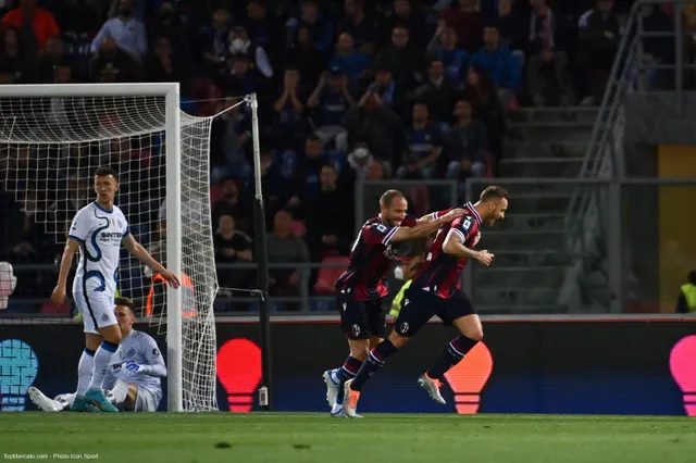 Serie A : l’Inter Milan s’incline à Bologne