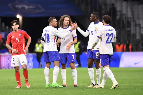 Kylian Mbappé France Chili