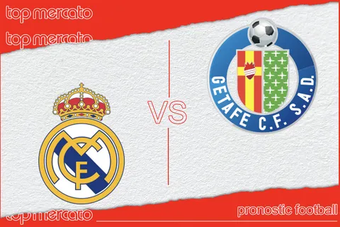 Pronostic Real Madrid – Getafe (Liga) et meilleures cotes à jouer