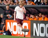 Manchester City : “J’espère que je reviendrai…”, De Bruyne fixe une deadline pour son retour