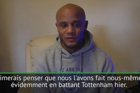 Man City, Kompany : “C’était dingue car on ne s’y attendait pas”
