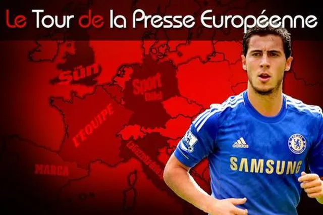 Un salaire alléchant pour Hazard, la polémique liée à Gourcuff, la samba au Barça… Le Tour d’Europe de la presse