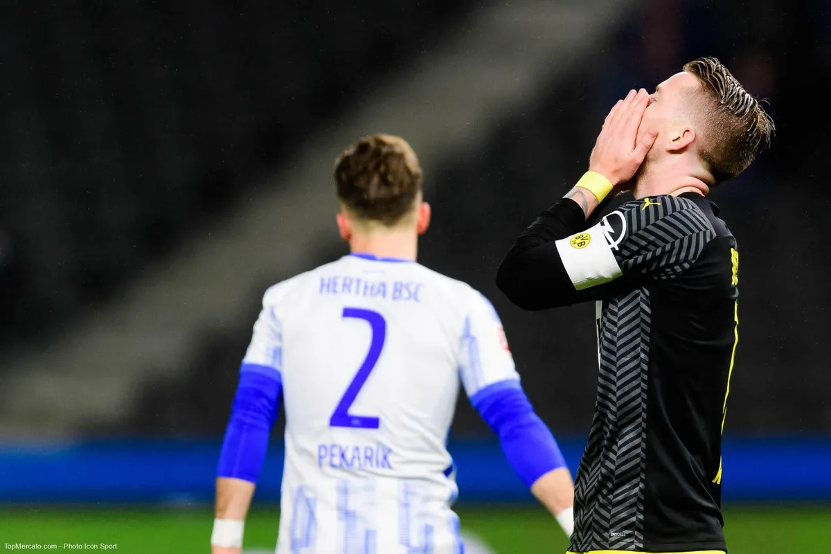 Marco Reus, match Hertha Berlin-BVB Borussia Dortmund