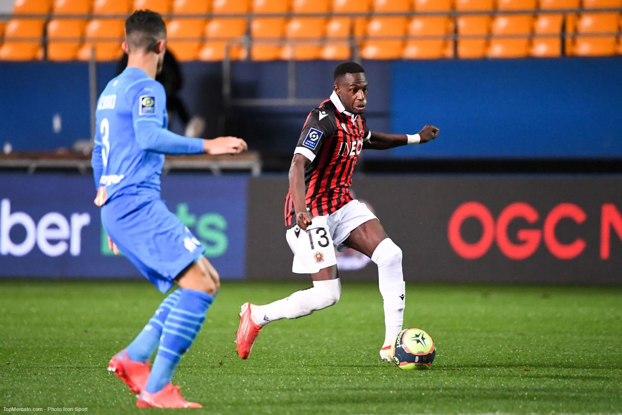 Hassane Kamara Alvaro Gonzalez match Nice OM Marseille