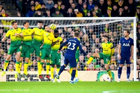 Premier League : Tottenham sauve le nul à Norwich, Leicester se relance contre West Ham