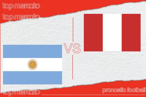 Pronostic Argentine Pérou – Copa America 2024 (30/06/2024)