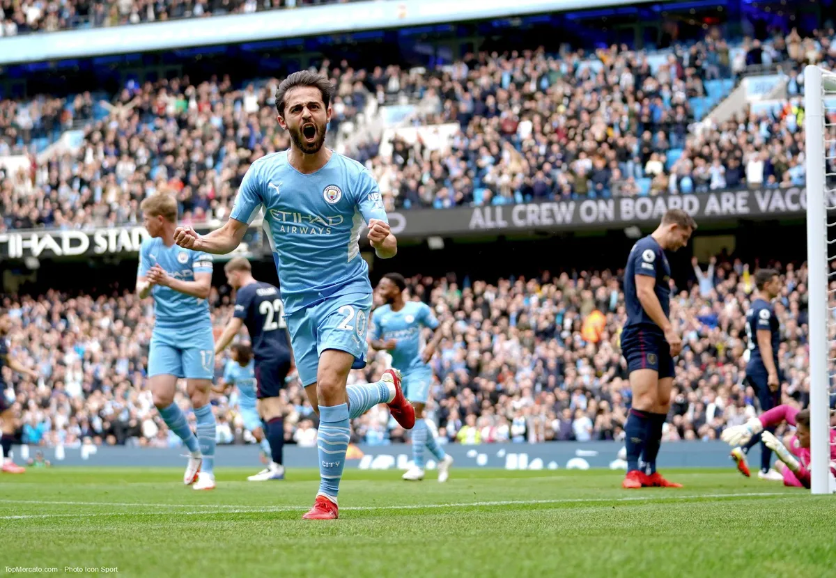 Bernardo Silva, match Man City Manchester City-Burnley
