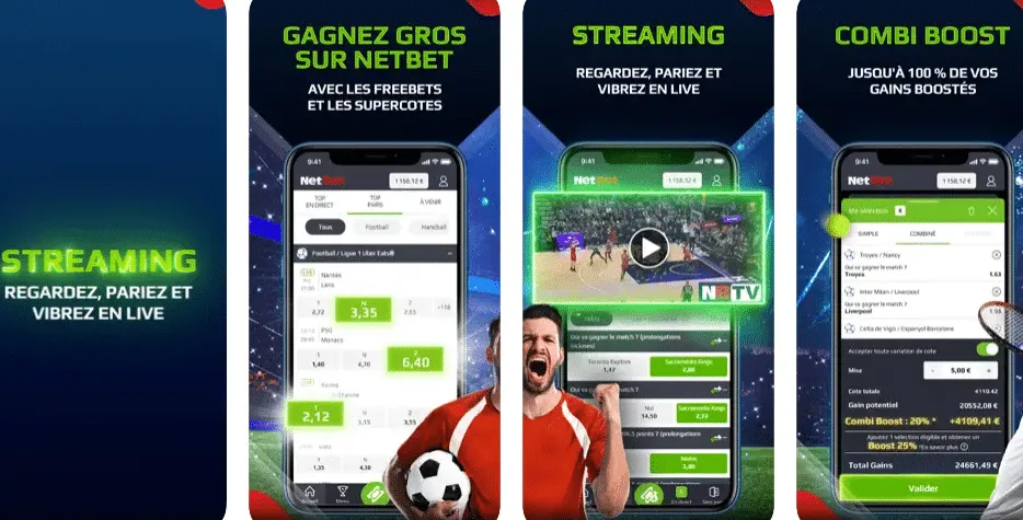 NetBet application