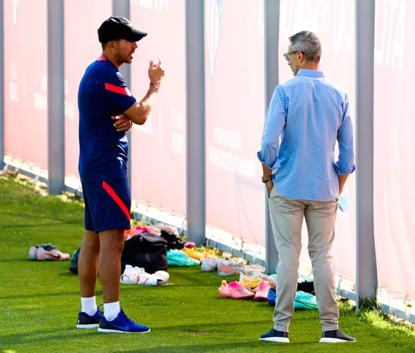 Andrea Berta, Diego Simeone, Atletico Madrid