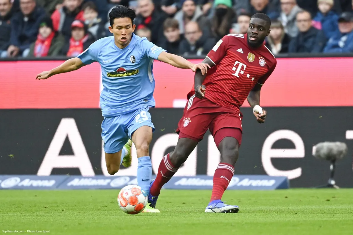 Dayot Upamecano, match Bayern Munich-Fribourg