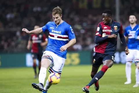 Sampdoria : une offre de l’OL pour Andersen ?
