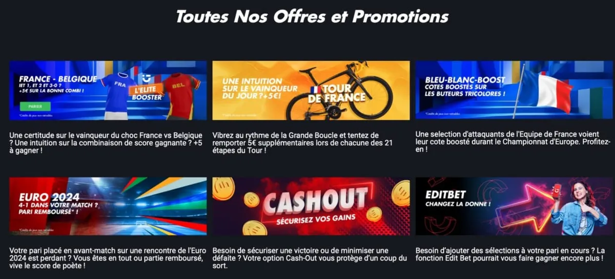 Promotions sur CircusBet