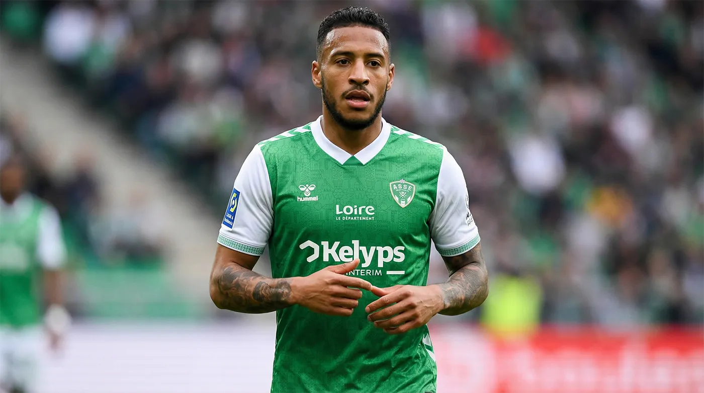 Corentin Tolisso AS Saint-Etienne - Nano Banana Pro (IA)
