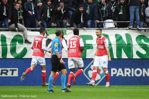 Ligue 1 : Reims surprend l’ASSE à Delaune !
