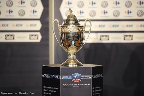 Coupe de France : le tirage au sort du 8e tour effectué