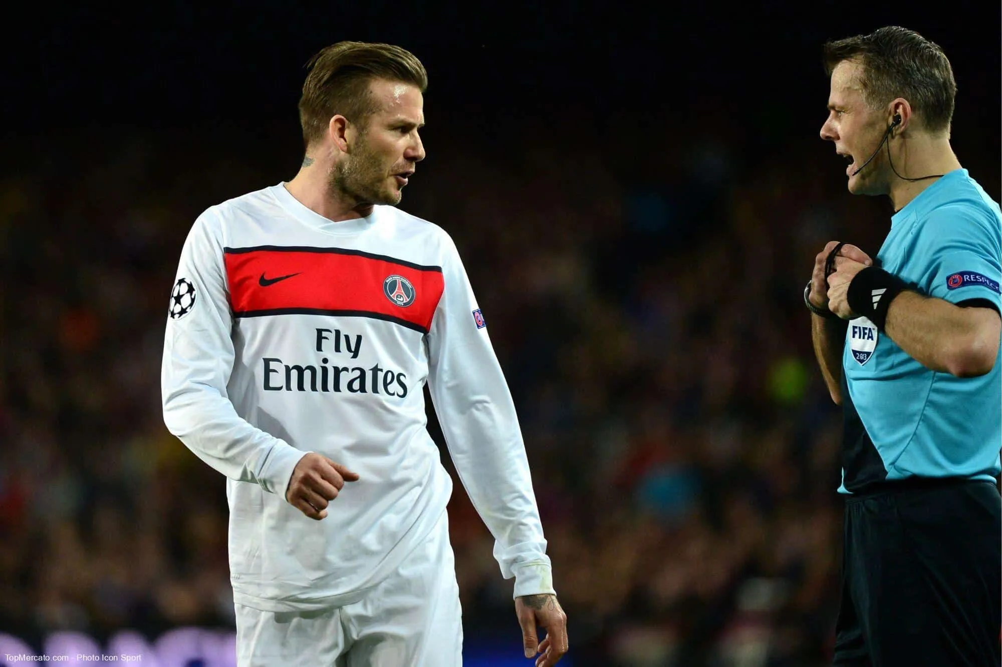 Laquelle de ces propositions sur le court passage de David Beckham au PSG en 2013 est FAUSSE ?