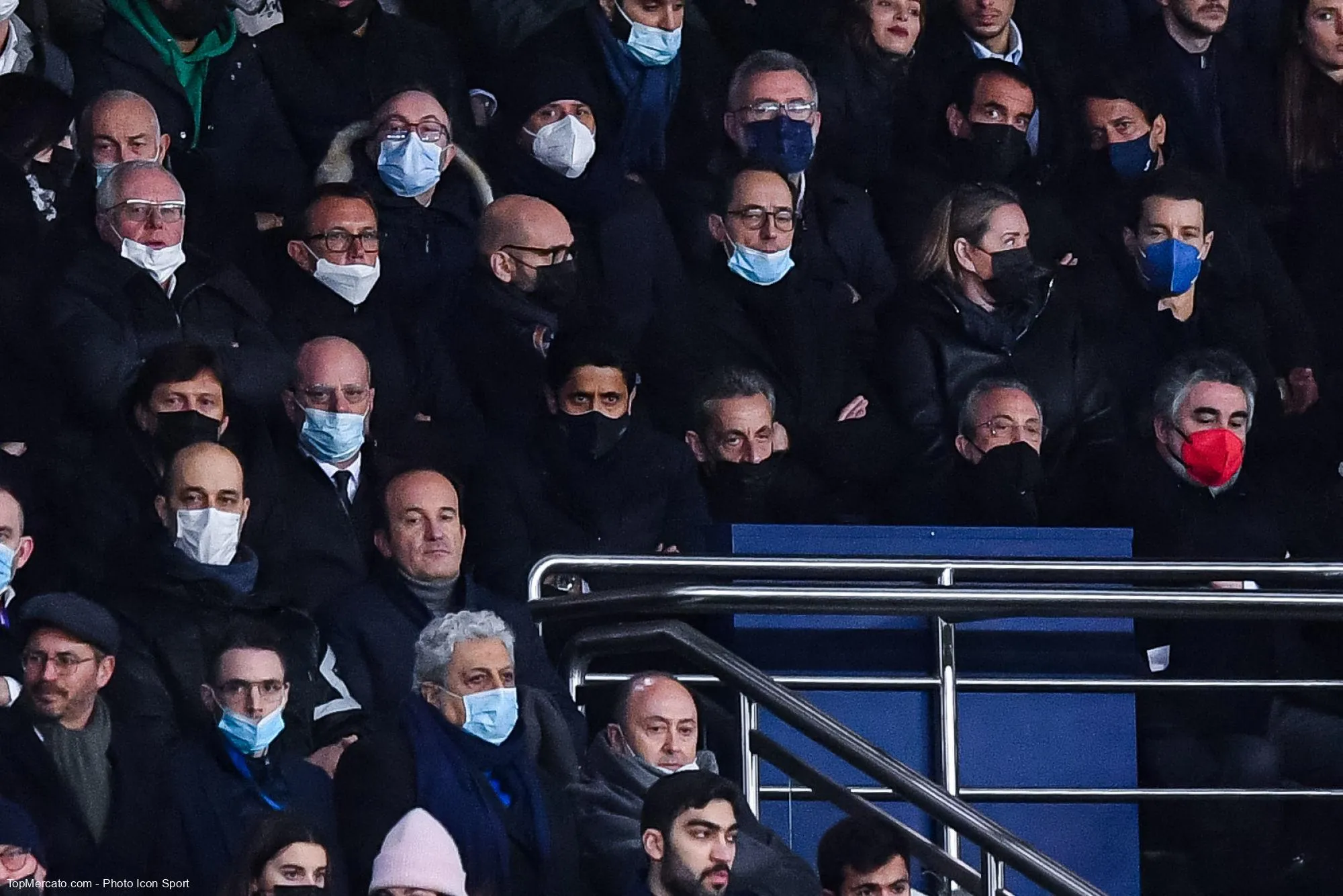 Nasser Al Khelaifi, Leonardo, Florentino Perez, Blanquer