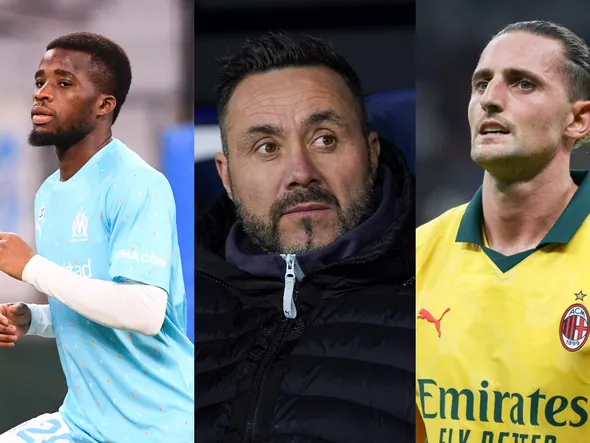 Accord entre Traoré et le Genoa pour un départ de l’OM, De Zerbi se démène pour le transfert de Tonali, Amorim veut retenir Rabiot et Maignan… Les 3 infos mercato du jour