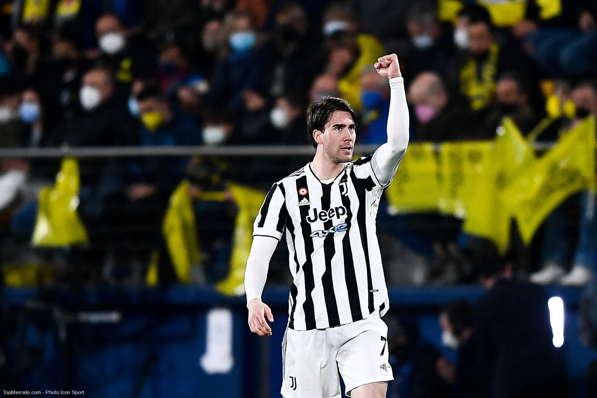 Dusan Vlahovic, match Juventus Turin-Villarreal
