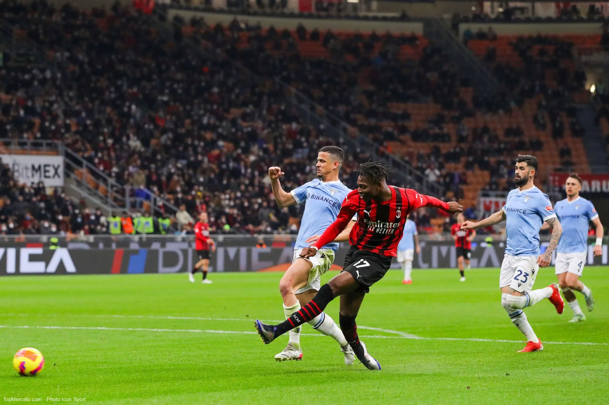 Rafael Leao, match Milan AC-Lazio Rome