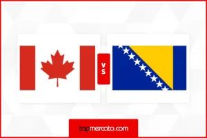 Pronostic Canada Bosnie-Herzégovine – Coupe du Monde 2026 (12/06/2026)