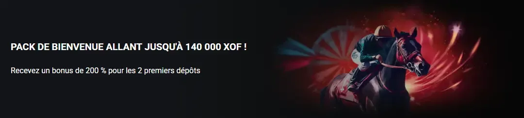 Bonus de bienvenue sportif de Megapari APK