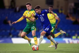 Christian Pulisic, match Chelsea - Norwich