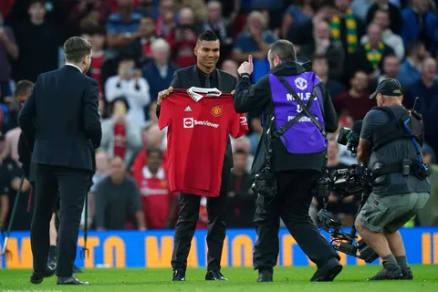 Manchester United : la réaction de Casemiro à sa première
