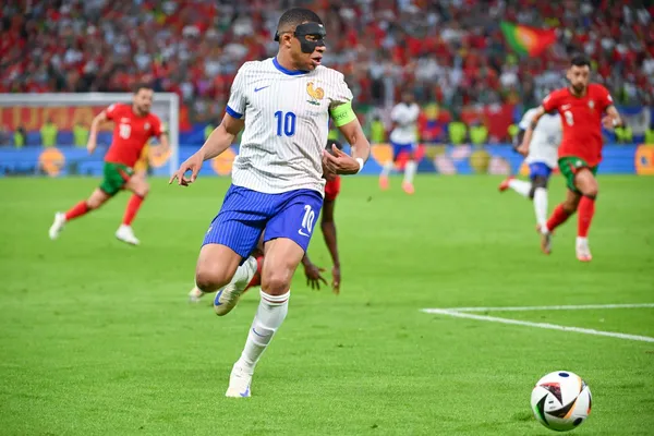 Kylian Mbappé Equipe de France Portugal