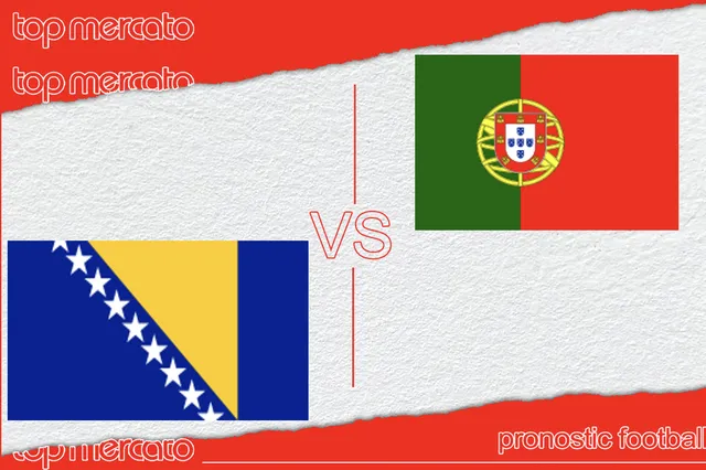 Pronostic Bosnie Herzégovine – Portugal (Euro 2024 Qualifications) et meilleures cotes à jouer