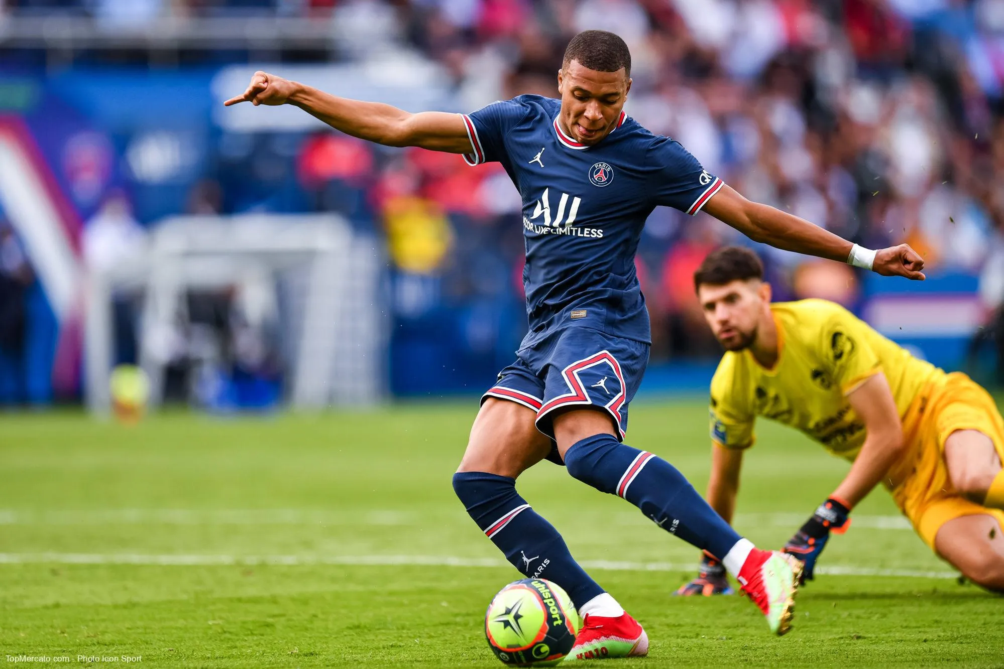 Kylian Mbappé, PSG-Clermont