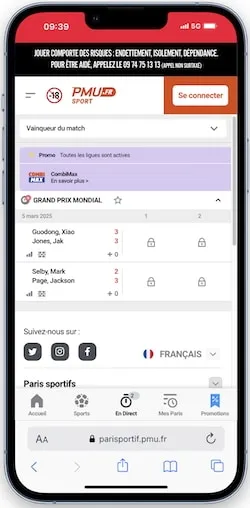 Paris PMU en direct