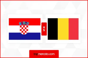 Pronostic Croatie Belgique – Amical (02/06/2026)