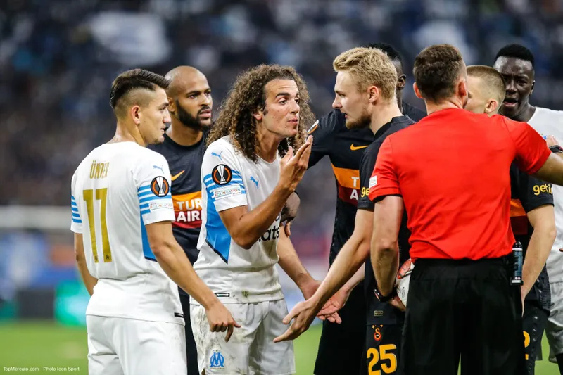 Mattéo Guendouzi, match OM Olympique de Marseille Galatasaray
