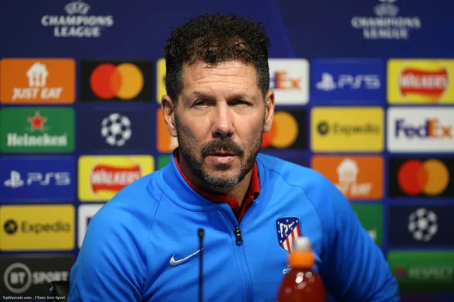 Atletico Madrid : les mots de Simeone après la défaite contre Man City