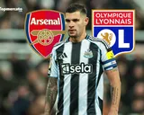 Mercato OL : Arsenal sur le point de recruter Bruno Guimaraes pour 87 M€, Lyon va récupérer une belle somme