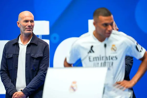 Zinedine Zidane, Kylian Mbappé