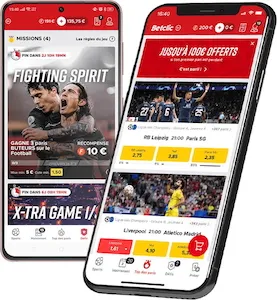 L'application mobile Betclic est plus ergonomique que celle de PMU