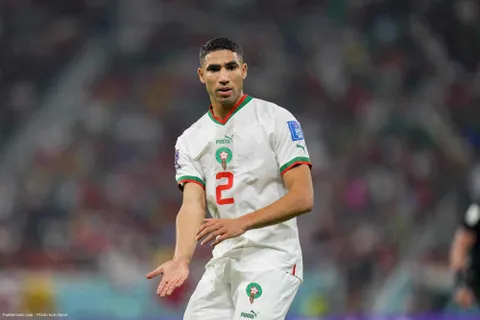 Le tacle subtil de Hakimi au PSG