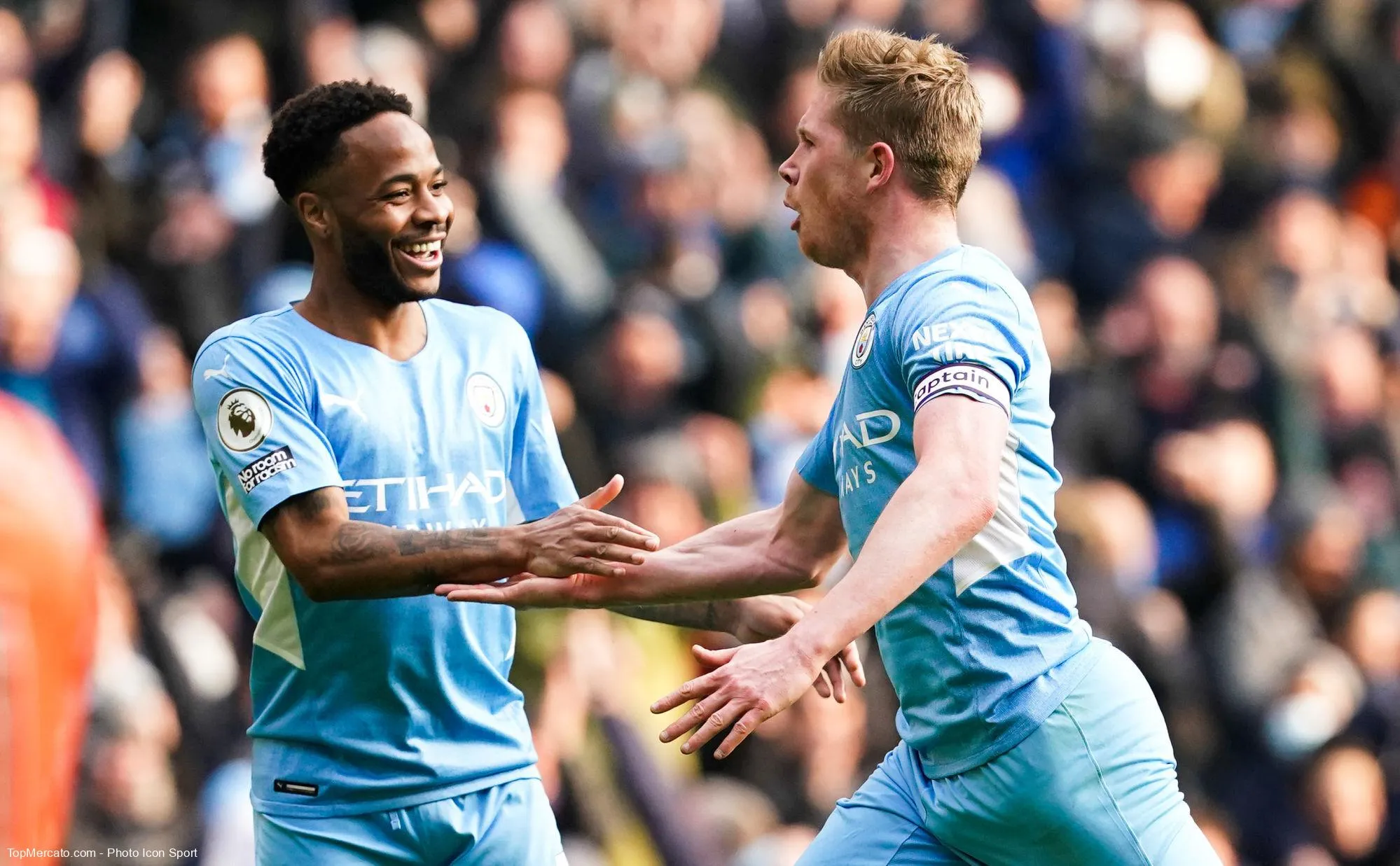 Raheem Sterling, Kevin de Bruyne, Manchester City