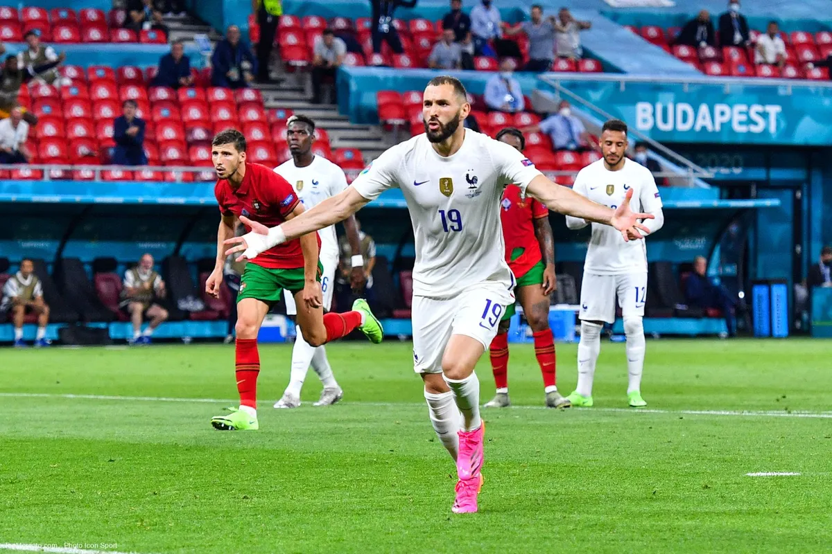Karim Benzema, France-Portugal