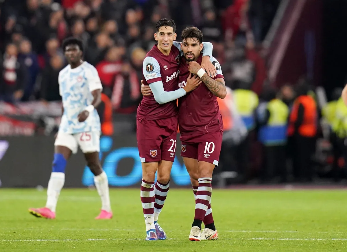 Nayef Aguerd Lucas Paqueta West Ham