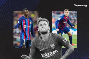 Mercato Barça : le top 10 des ventes records de l’histoire de Barcelone