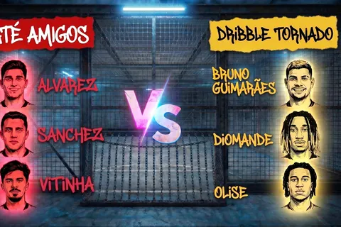 Vitinha et Michael Olise rejouent PSG-Bayern dans La Cage : revanche ou pas, c’est à vous de voter !